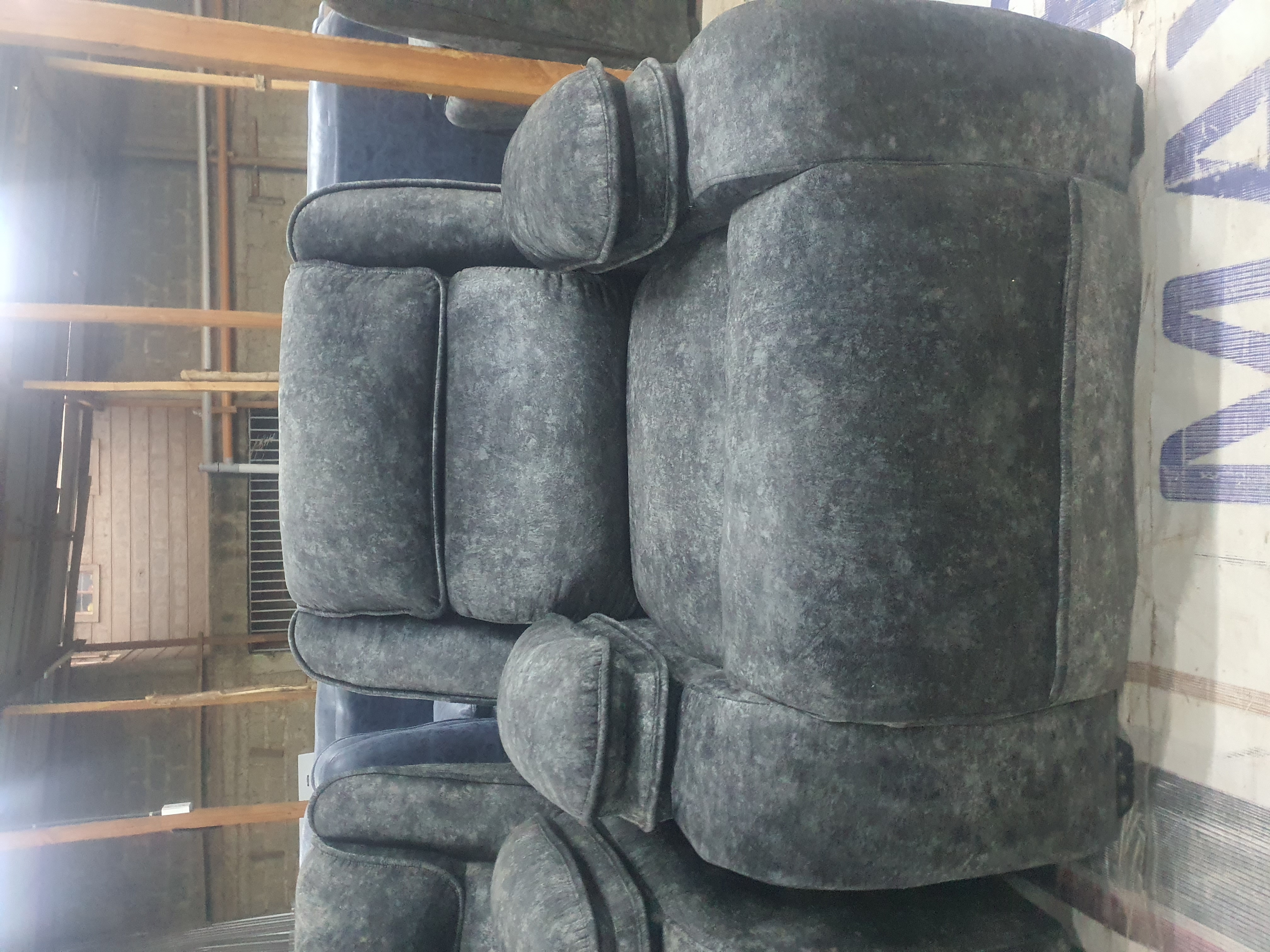 Fabric Semi-Recliner thumbnail 4