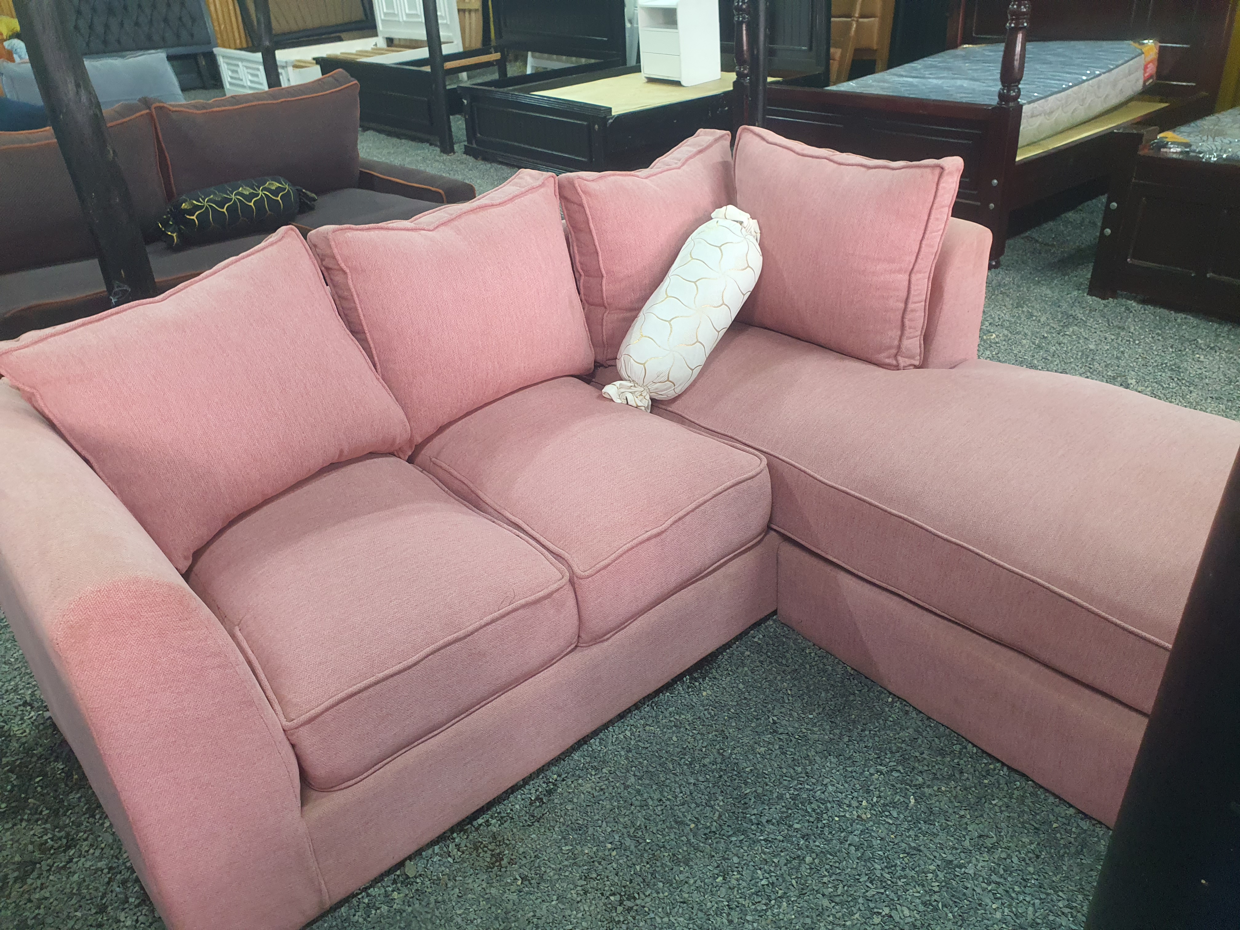 Haven 5-Piece Modular Sectional Sofa - Cream Beige