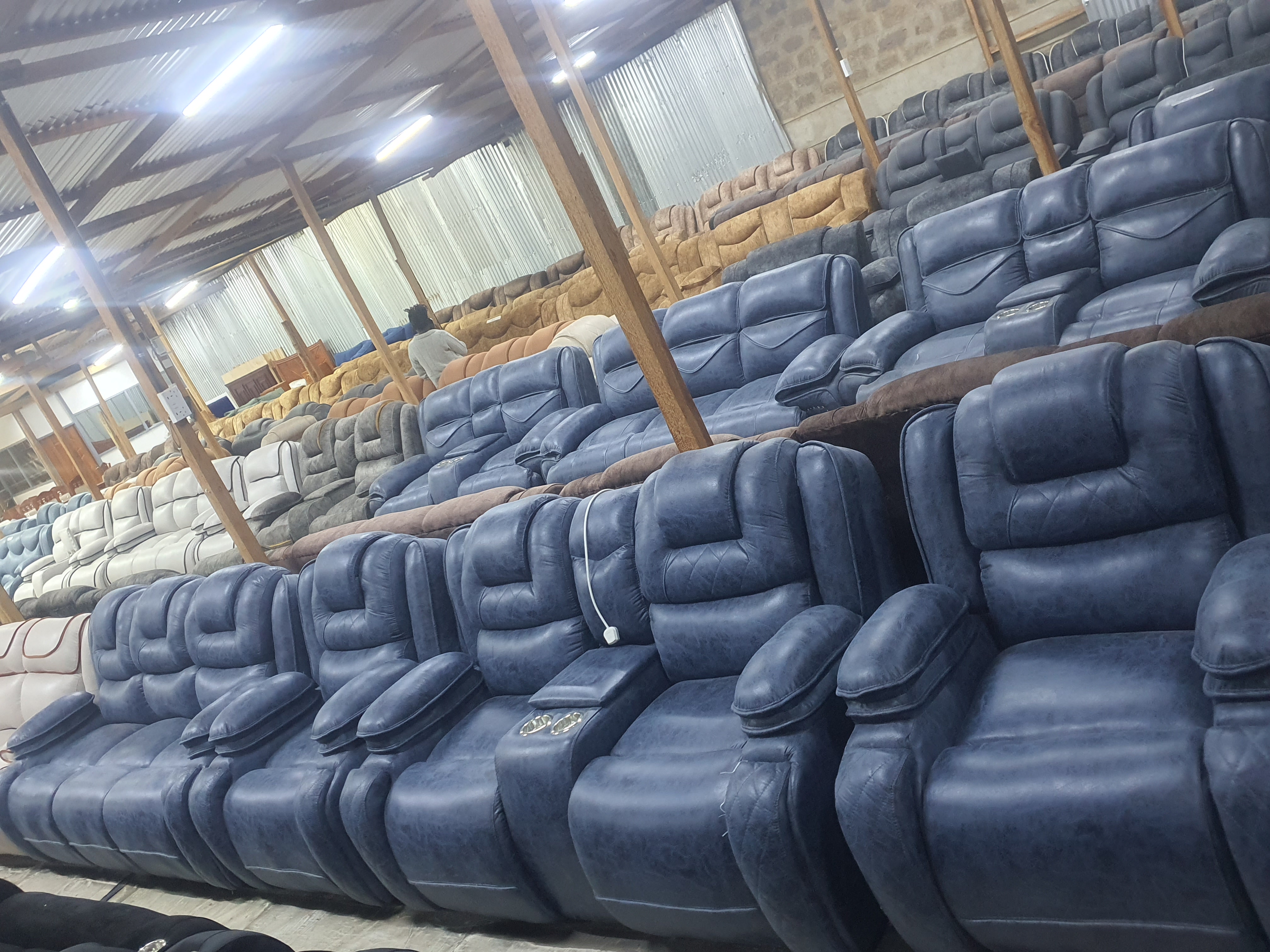 Castro Semi-Recliner Sofa
