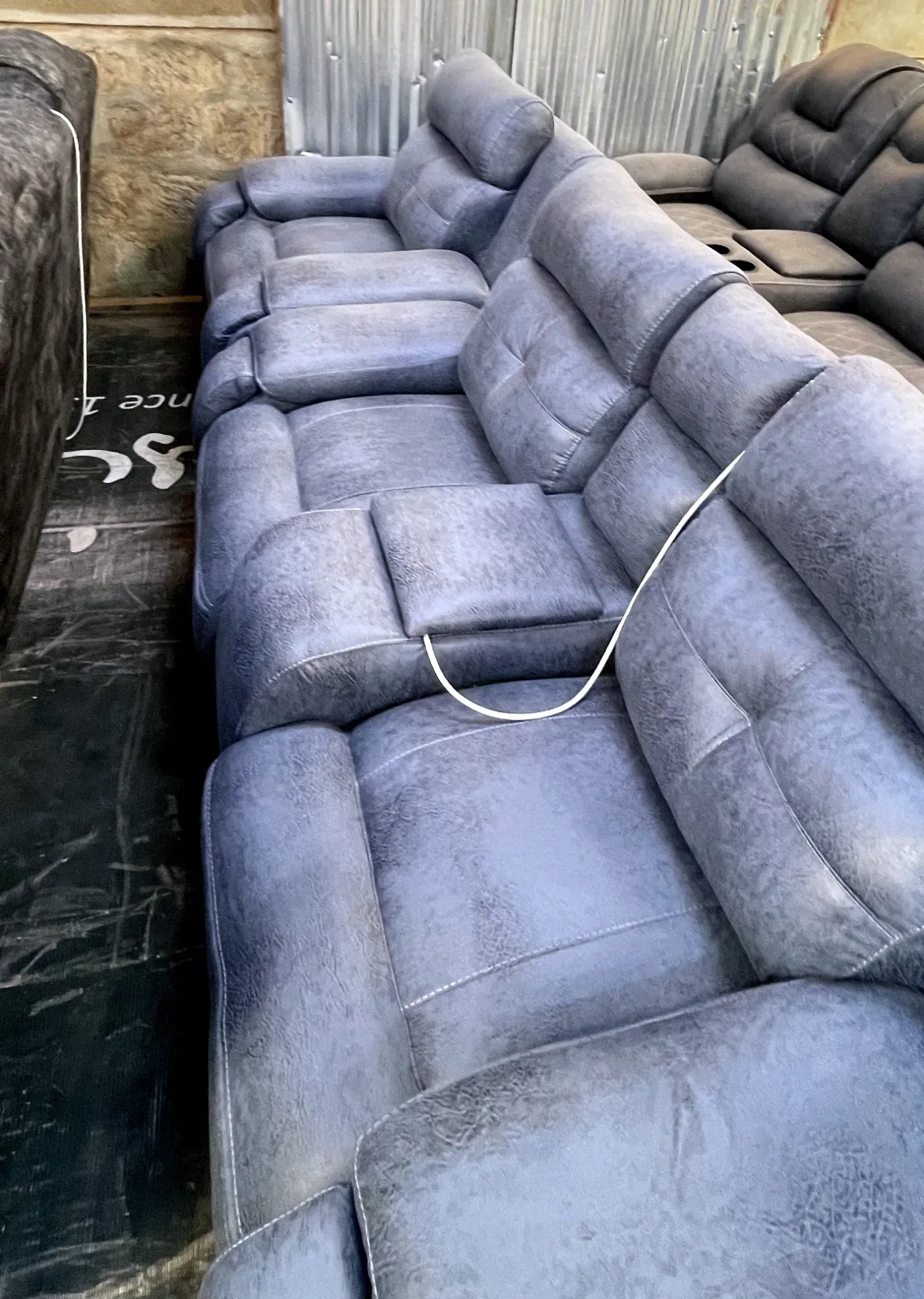 Castro Semi-Recliner Sofa